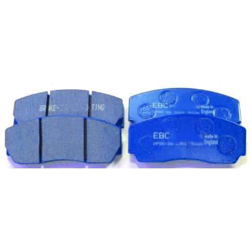 EBC Bluestuff brake pads for 4 pistons brake caliper - rear (286-356 mm)
