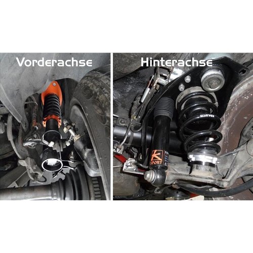 K-Sport Fiat Punto inkl. GT (176, 176C) Gewindefahrwerk Street