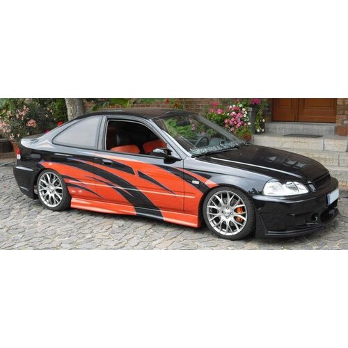 K-Tec Honda Civic (EJ, EK) coilover street