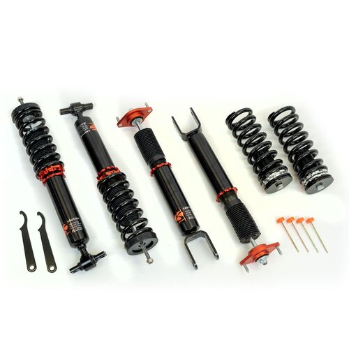 K-Tec Cadillac CTS coilover street