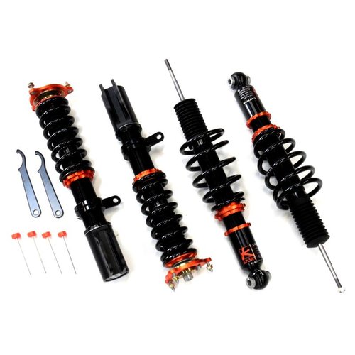 K-Sport Saab 9-5 (YS3E) coilover street with steel front axle (24mm wide bracket)