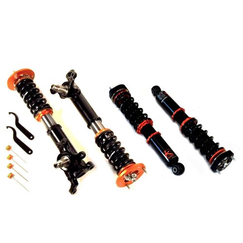 51mm Jambe Suspension BMW Série 3 E30 4 Amortisseur de Gaz 4 Paliers+2