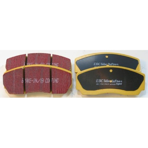 EBC Yellowstuff brake pads for 4 and 6 pistons brake caliper - front (286-304 mm)