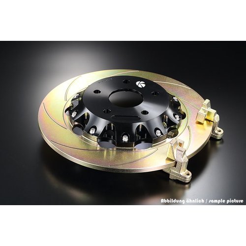 K-Sport Subaru Levorg (EPB) build 15~UP, rear enlarged disc Kit from 300x17mm to 350mm, vented, floating, slotted