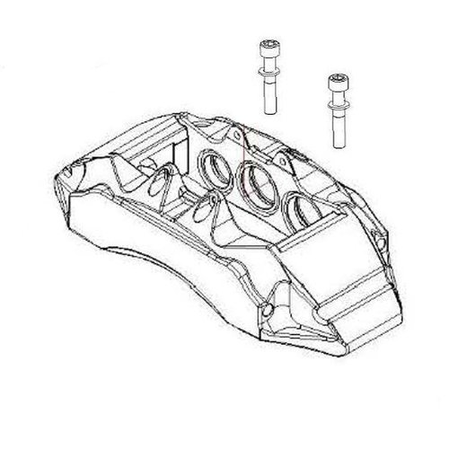 K-Sport Befestigungsschraube fr 400mm Bremssattel VA