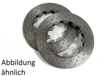 K-Sport front brake disc set DS21 356x32mm drilled - gen....