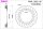 K-Sport front brake disc set DS42 421x36mm drilled - gen. 2015+