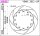 K-Sport rear brake disc set DS25 356x32mm slotted - gen. 2011+