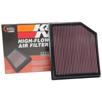 K&N Luftfilter für Dodge Challenger Hellcat 6.2...