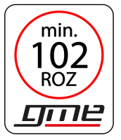 min. 102 ROZ Aufkleber