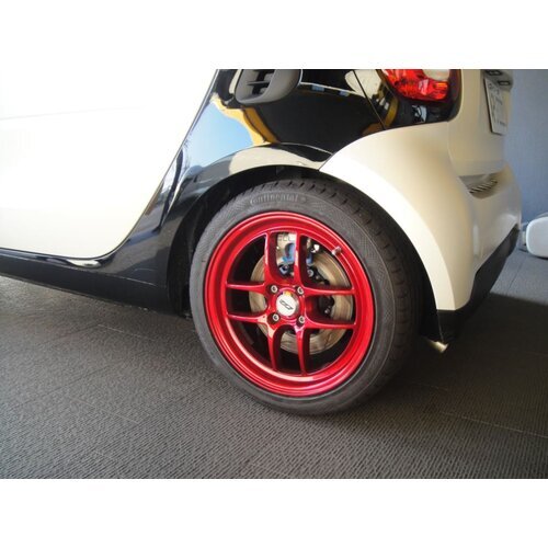 K-Sport Smart ForTwo Coupe & Cabrio (451) Brake Upgrade from Drum to Disc 282mm slotted