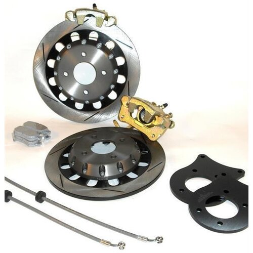 K-Sport Smart ForTwo Coupe & Cabrio (453) Umrstkit von Trommel auf Scheibe 282mm geschlitzt