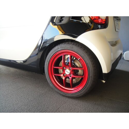 K-Sport Smart ForTwo Coupe & Cabrio (453) Umrstkit von Trommel auf Scheibe 282mm geschlitzt